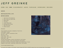 Tablet Screenshot of jeffgreinke.com